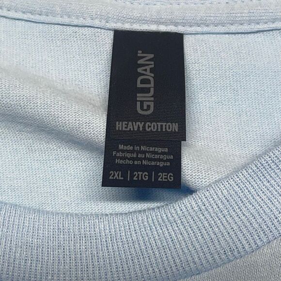 Baby Blue Magic Flowers Graphic Tee - Picture 3 of 5